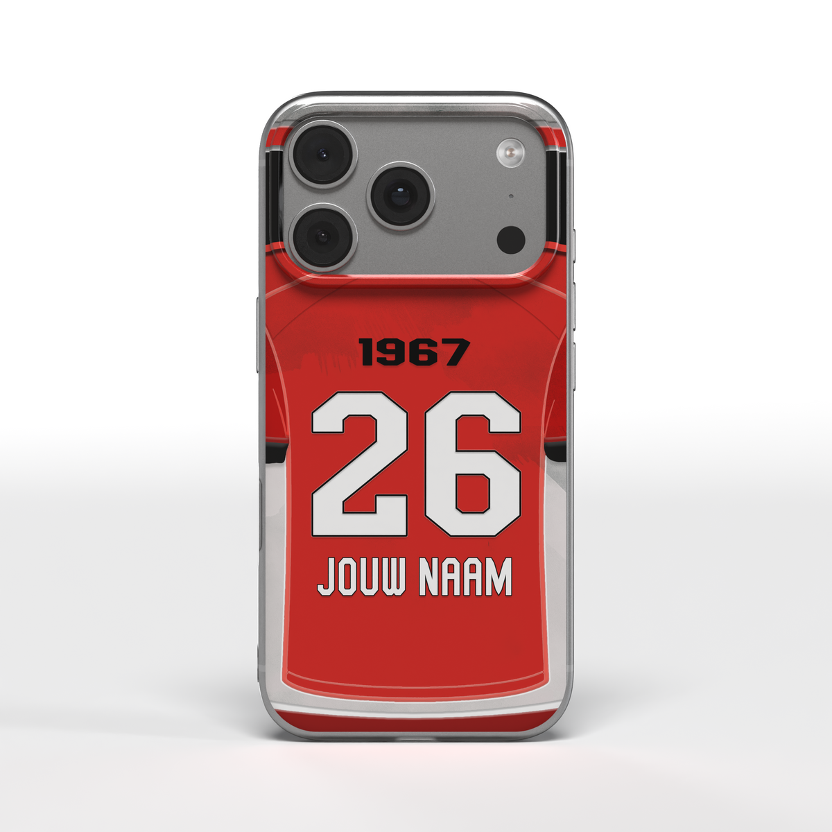 Helmond Sport Telefoonhoesje Gepersonaliseerd Voetbal Cadeau