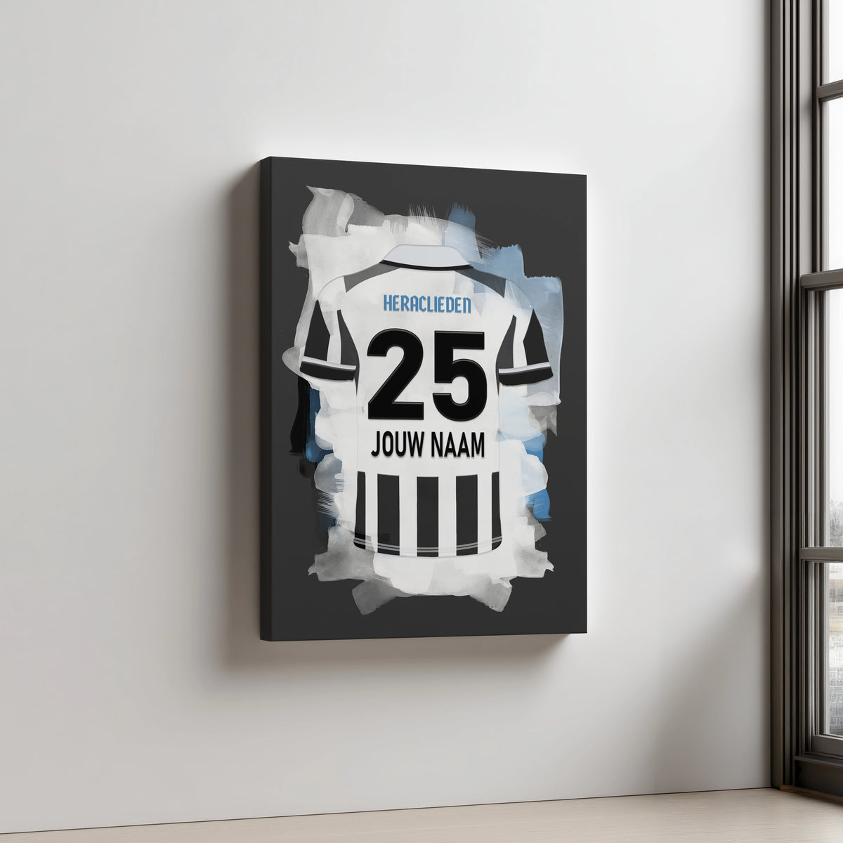 Heracles Almelo Aluminium Dibond Mancave Voetbal Cadeau Man