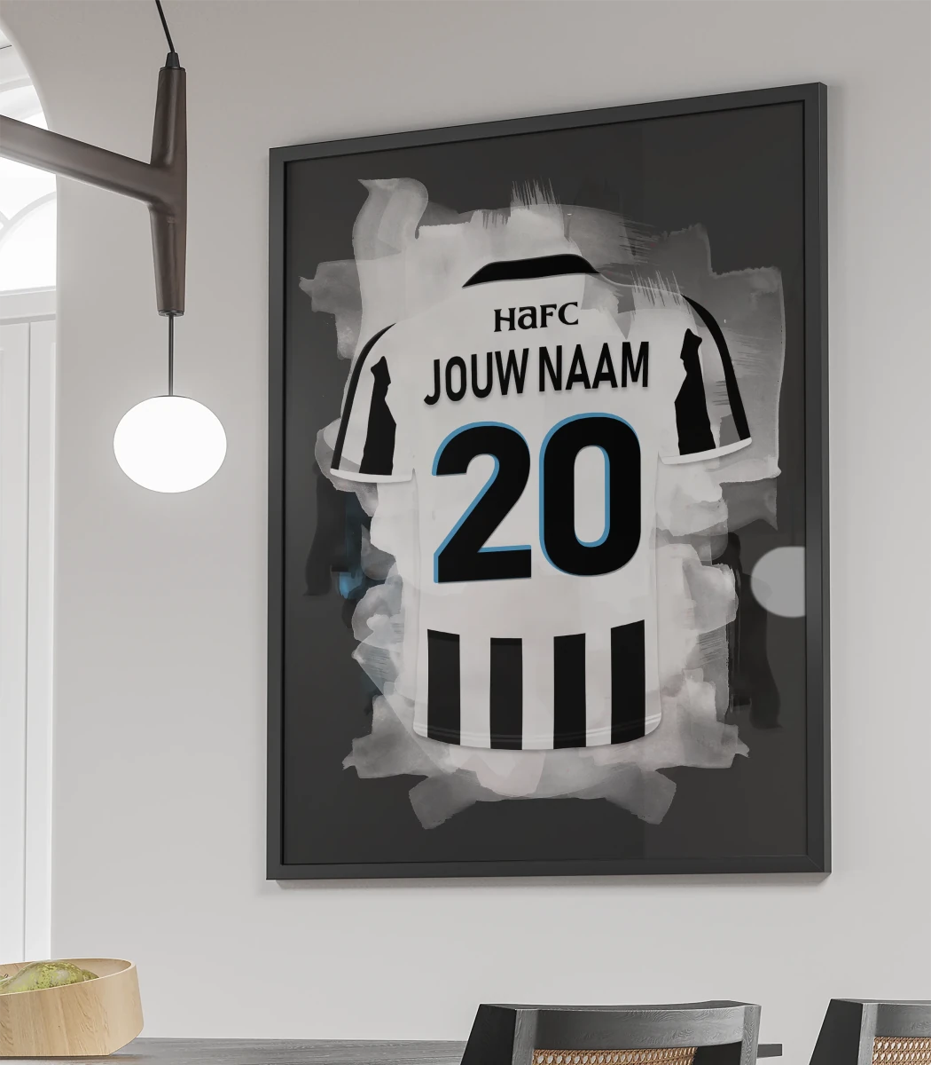 Heracles Almelo Poster Met Naam Personalisatie Jongenskamer