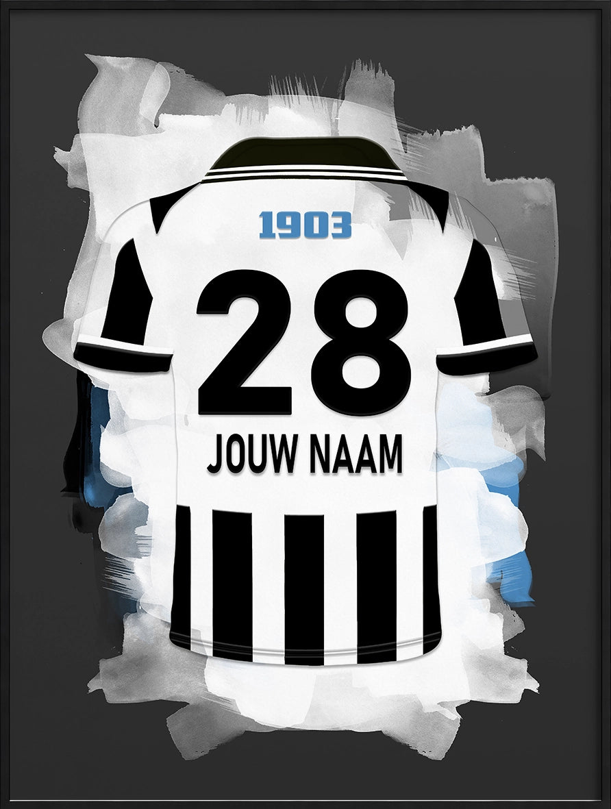 Heracles Almelo Voetbal Poster Gepersonaliseerd Voetbal Cadeau