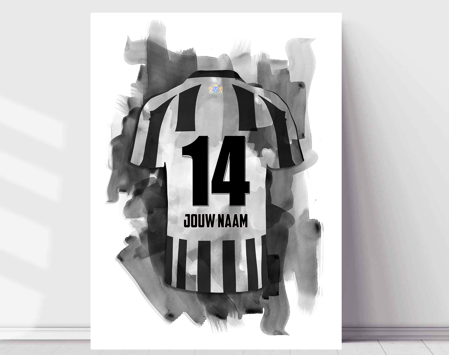 Heracles football poster - with your own name and jersey number