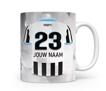 Heracles Almelo voetbal mok met naam - Voetbal fan kado