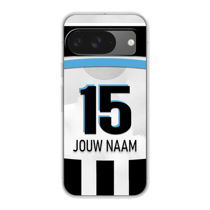 Heracles Almelo 2025-2026 telefoonhoesje met personalisatie - Google Pixel telefoonhoesjes - Voetbal fan kado 