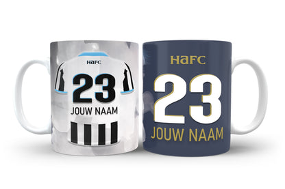 Heracles Almelo voetbal mok met naam - Voetbal fan kado