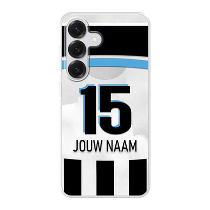 Heracles Almelo 2025-2026 telefoonhoesje met personalisatie - Samsung Galaxy telefoonhoesjes - Voetbal fan kado 