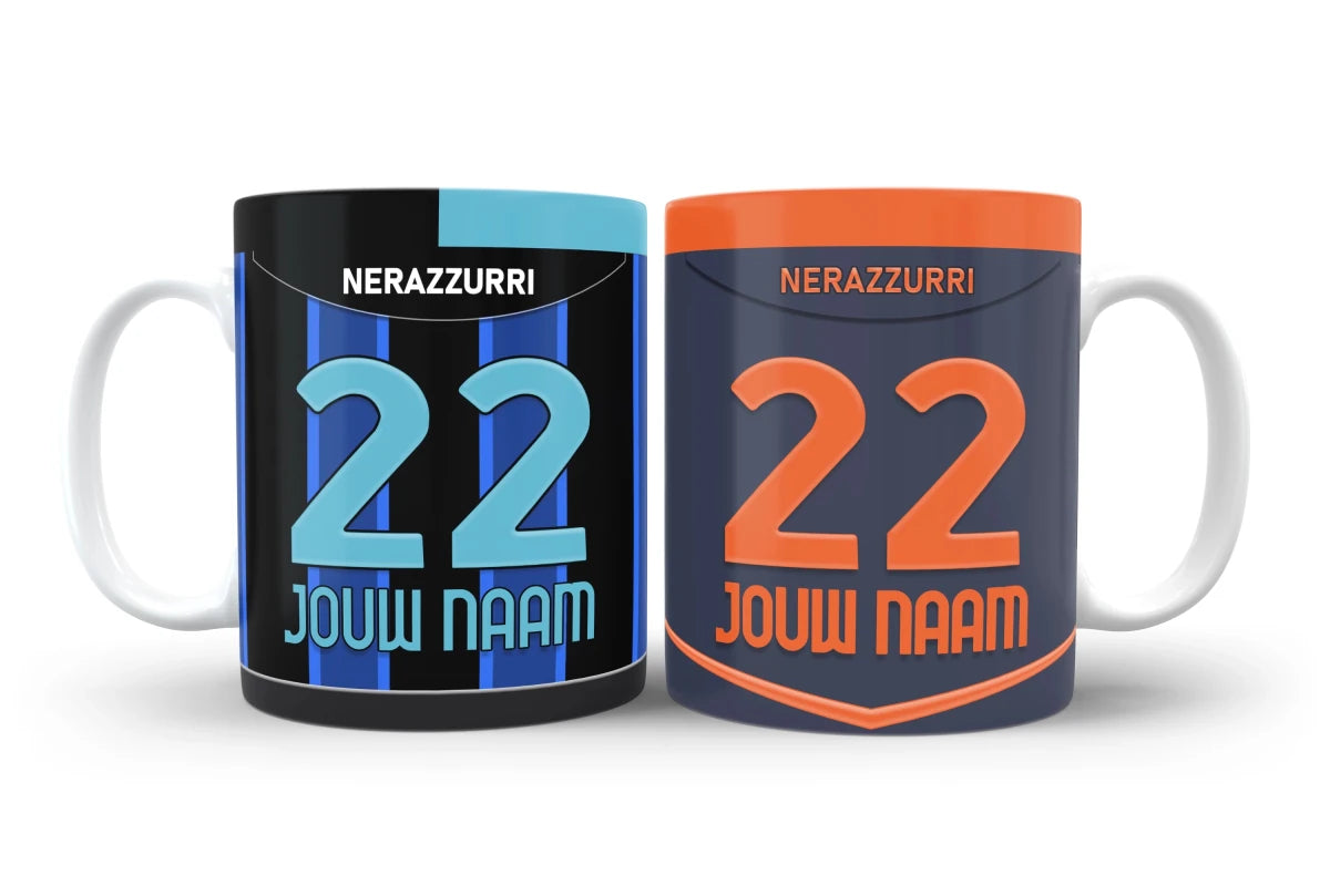 Gepersonaliseerde nter Milan FC Voetbal Mok Kopen Relatiegeschenk Kantoor