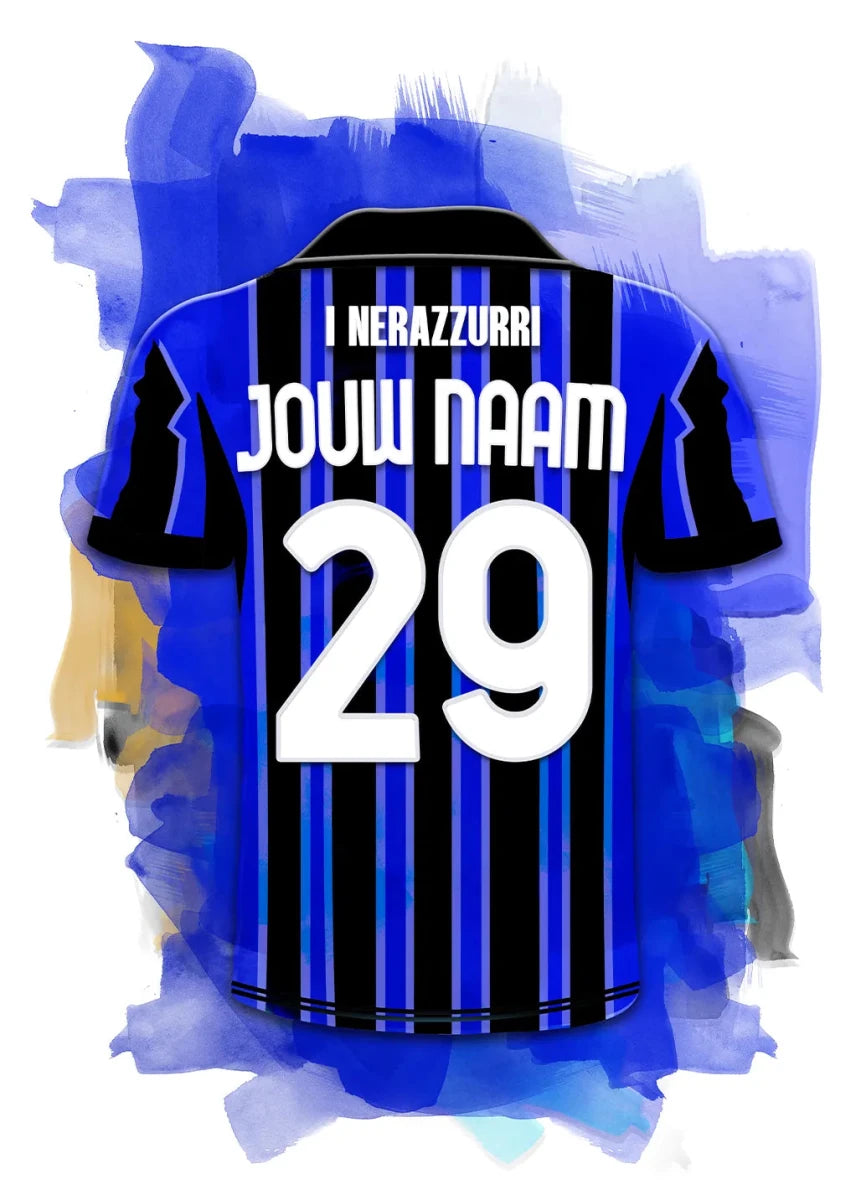 Chelsea FC Voetbal Poster Met Eigen Naam