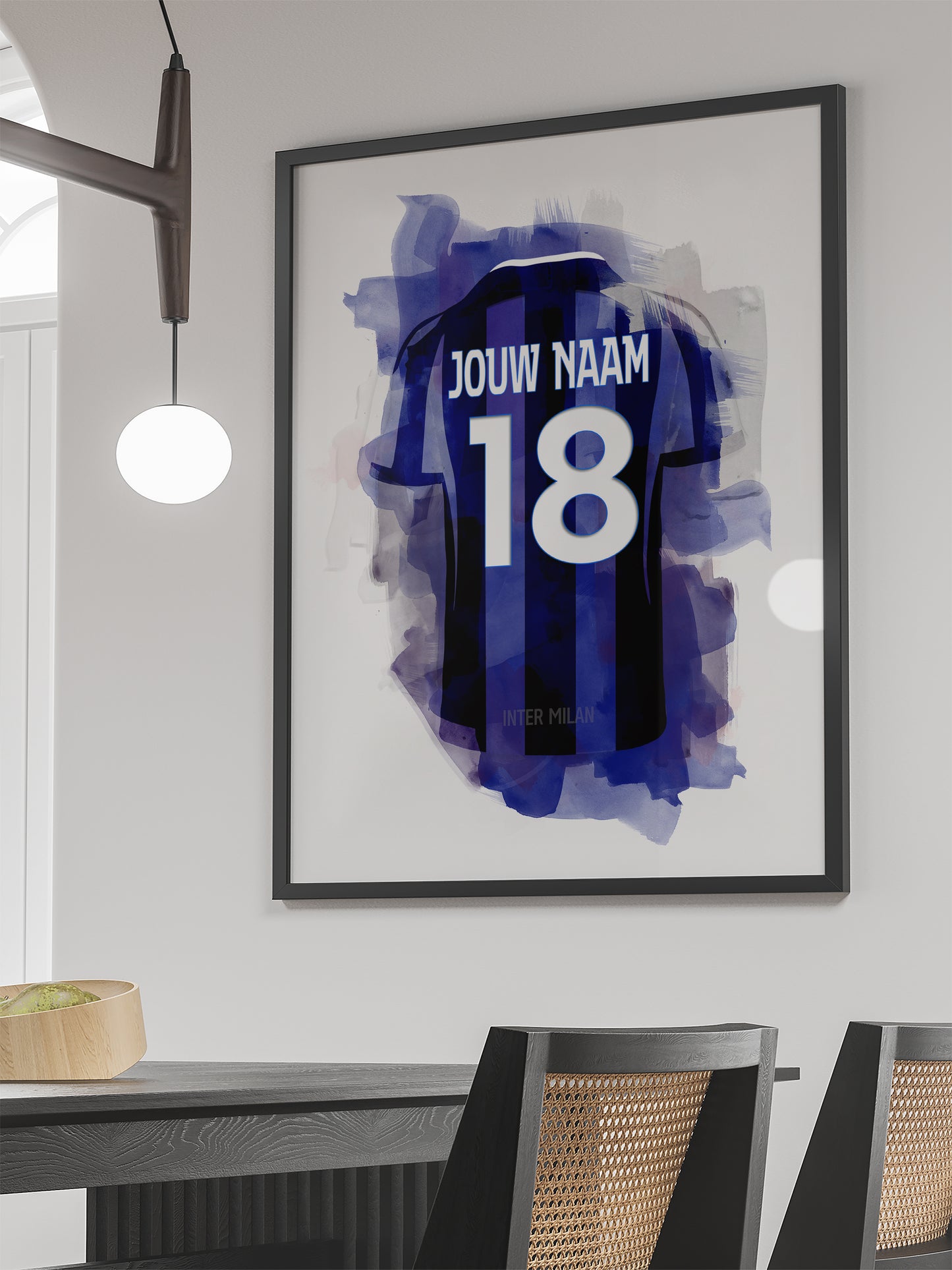 Inter Milan voetbal poster