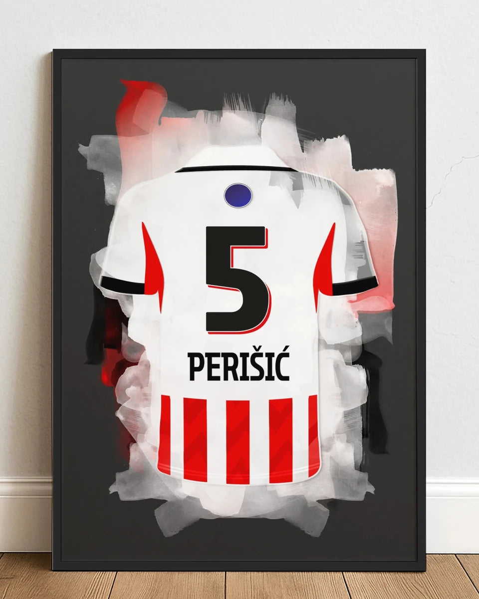 Perišić PSV Voetbal Poster