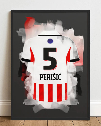 Perišić PSV Voetbal Poster