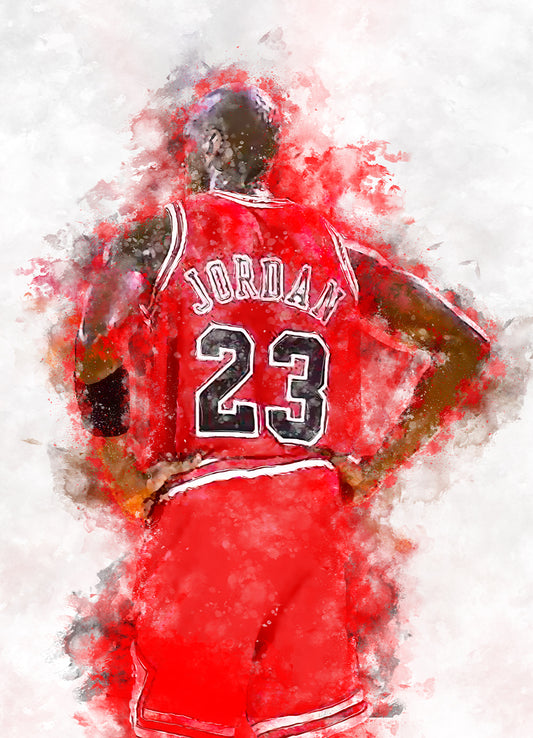 Jordan basketbal poster