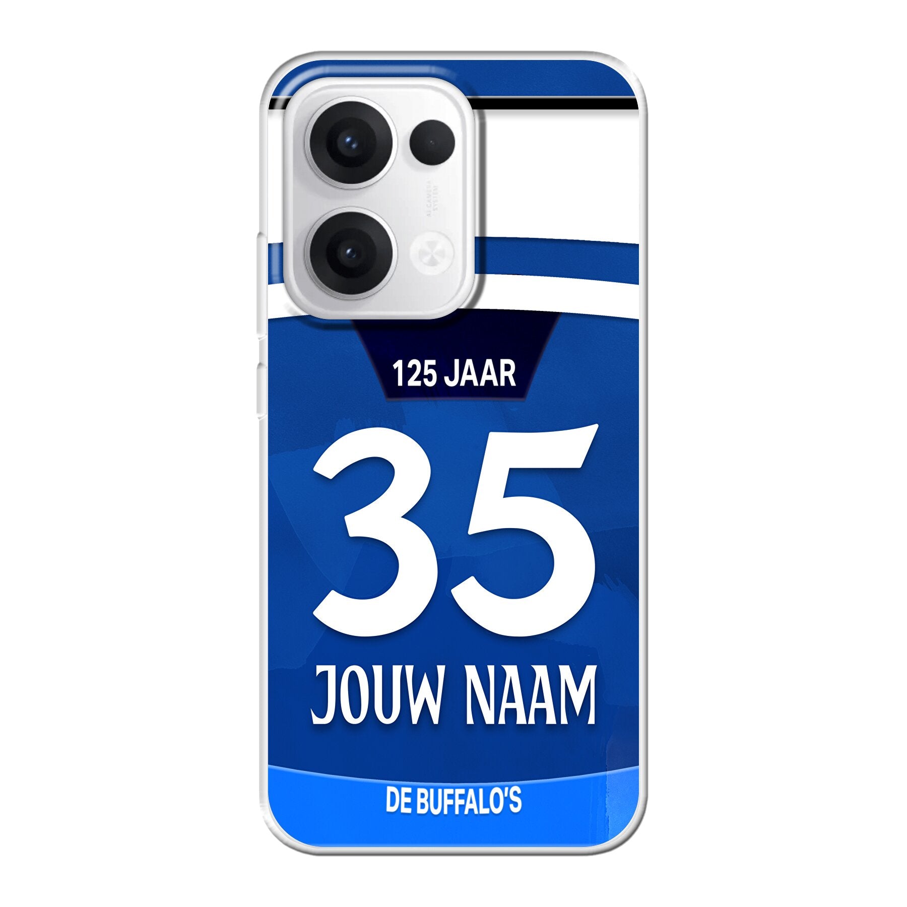 KAA Gent telefoonhoesje, KAA Gent GSM voetbal case - Oppo Reno