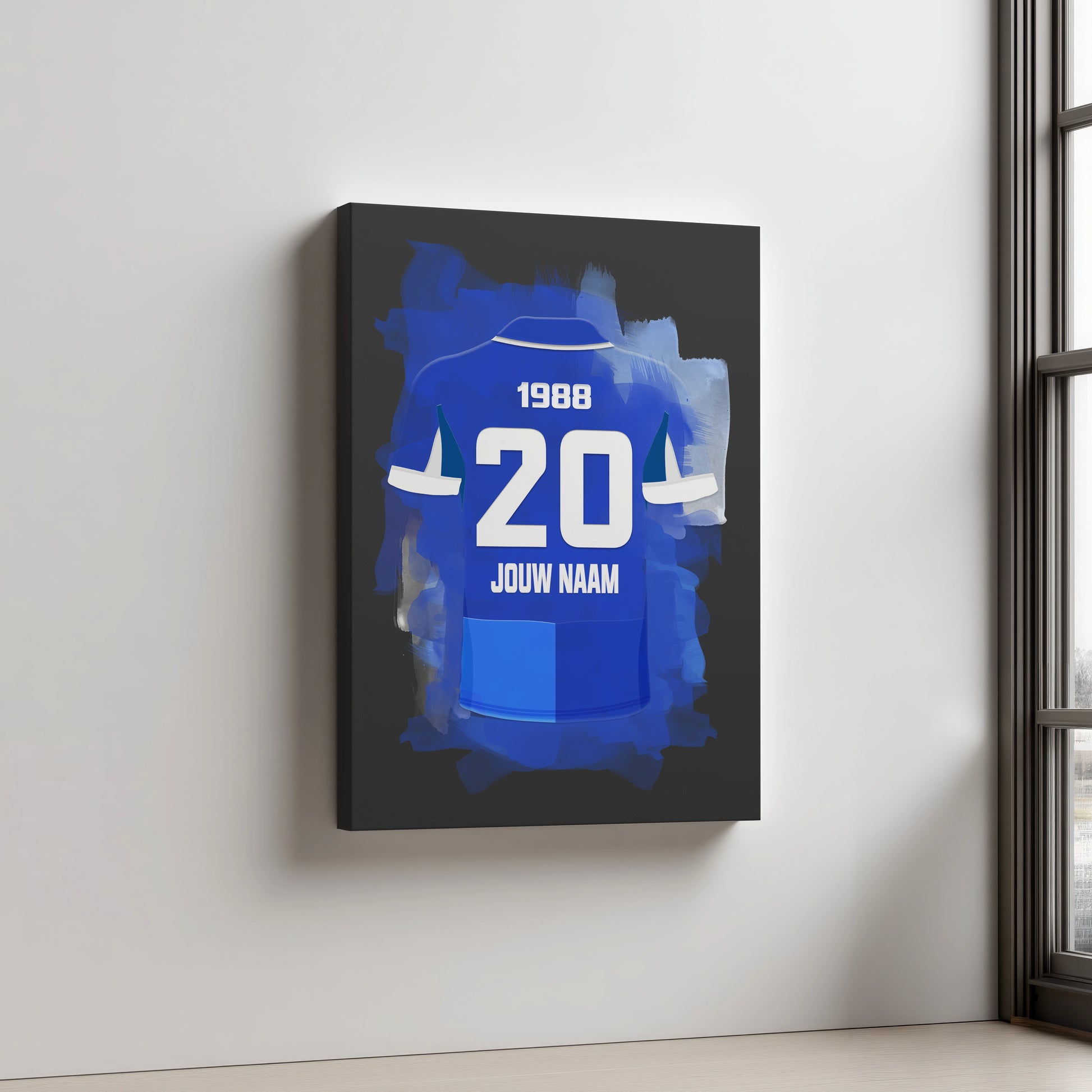 KRC Genk Aluminium Dibond Wanddecoratie Mancave Cadeau Man