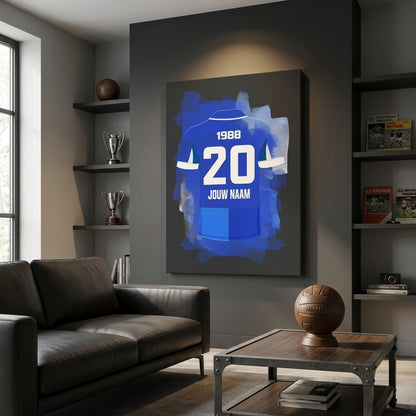 KRC Genk Voetbal Canvas Muurdecoratie Jongenskamer