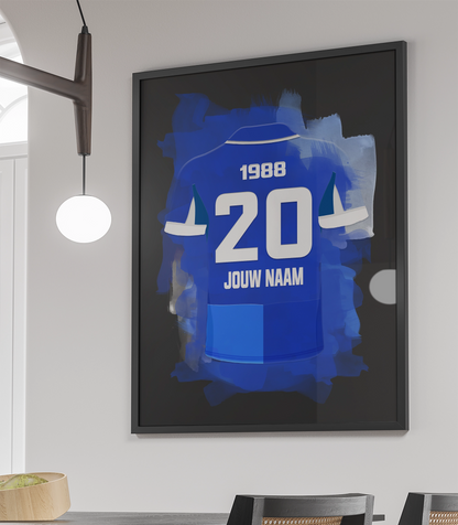 KRC Genk Voetbal Poster Met Eigen Naam Verjaardag Cadeau
