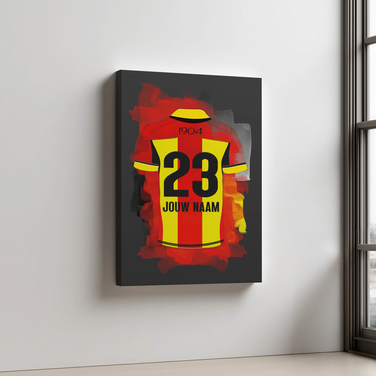 Mechelen KV Aluminium Dibond Wanddecoratie Mancave Cadeau