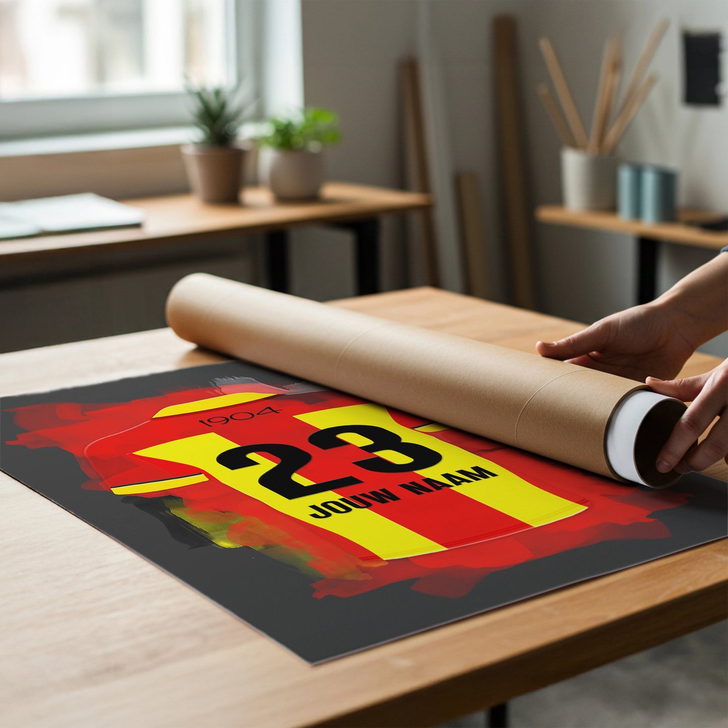 Gepersonaliseerde KV Mechelen Poster Bestellen