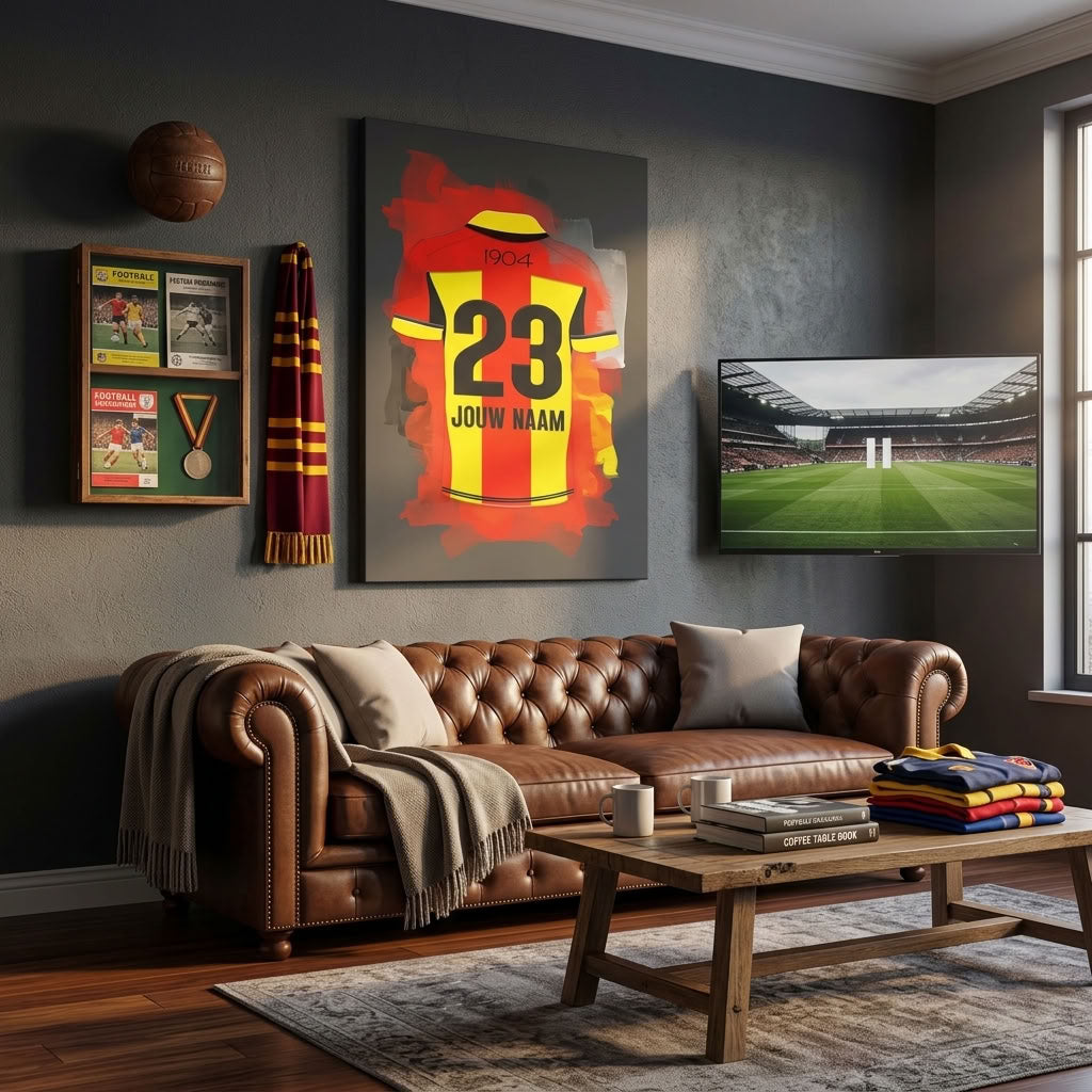 Mechelen KV Canvas Wanddecoratie Bestellen Jongenskamer