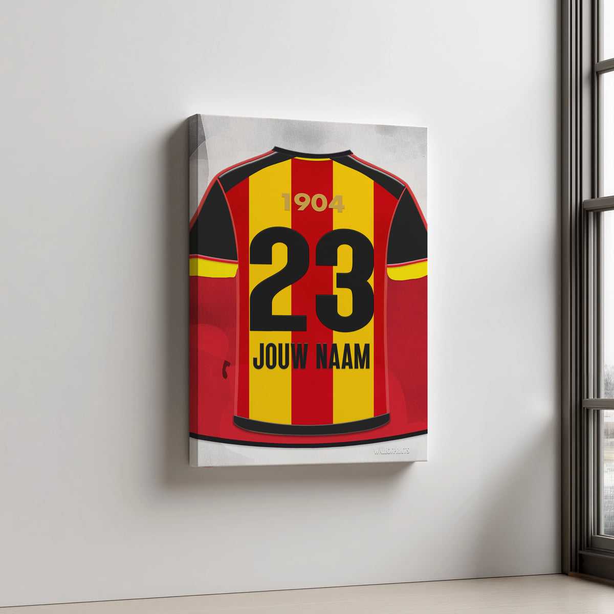 KV Mechelen Wanddecoratie Aluminium Dibond