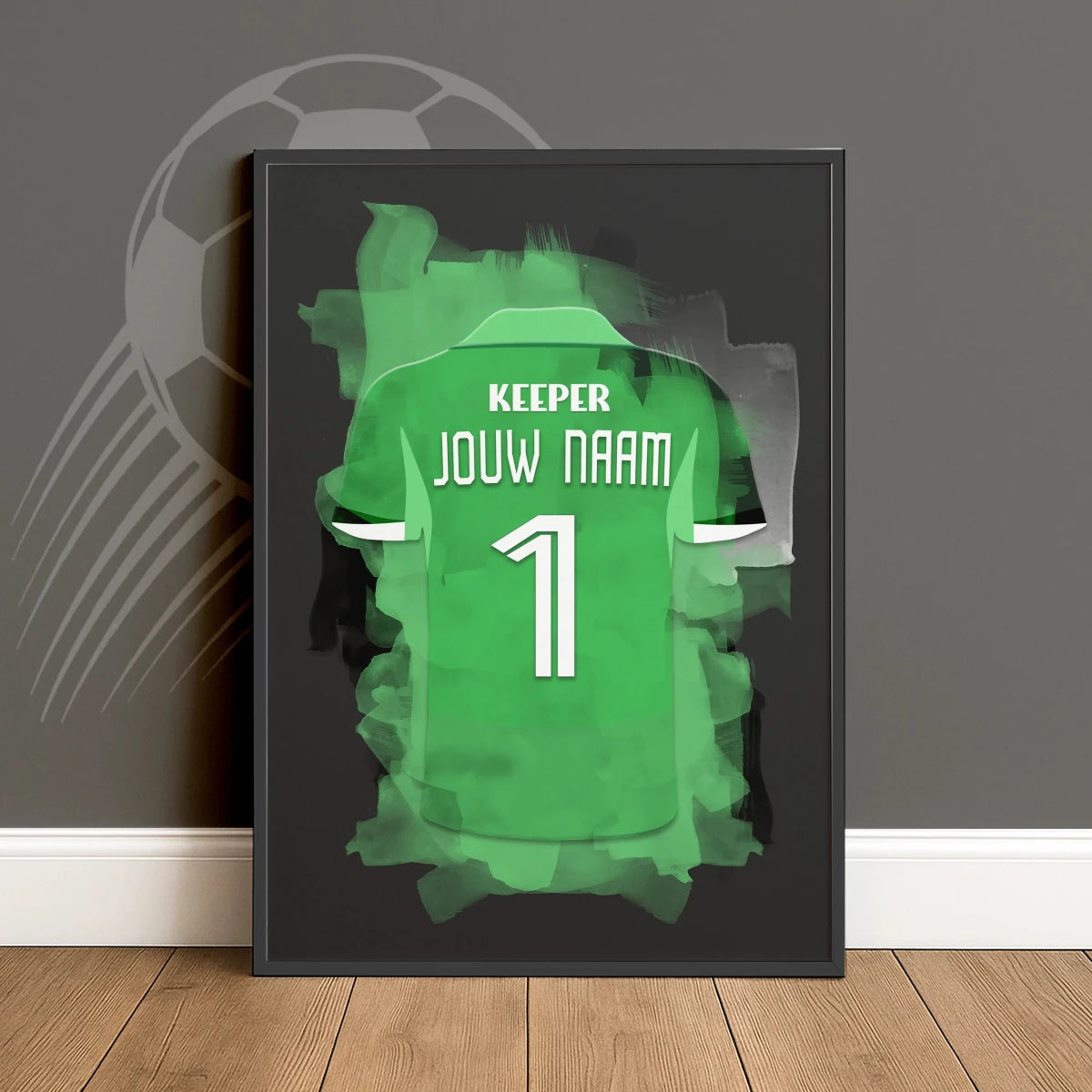 Keeper Voetbal Poster Nederlands Elftal
