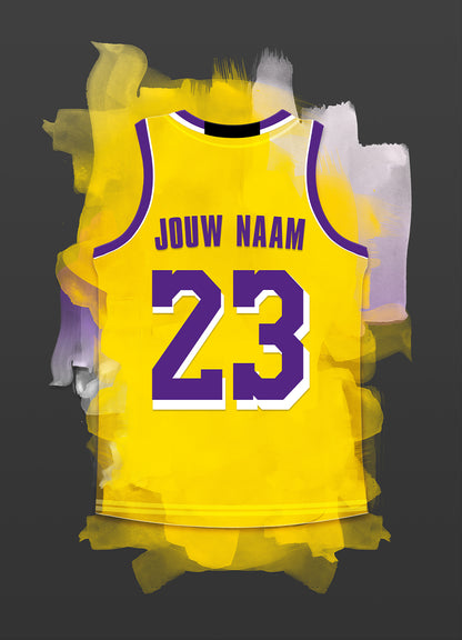 LA Lakers basketbal poster