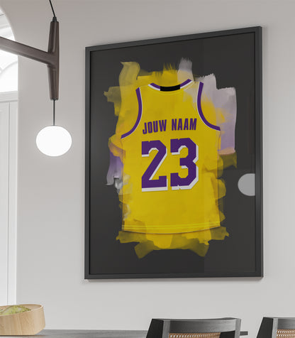LA Lakers basketbal poster