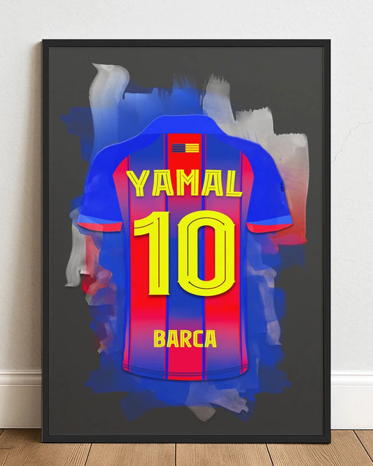 Yamal Barcelona Voetbal Poster