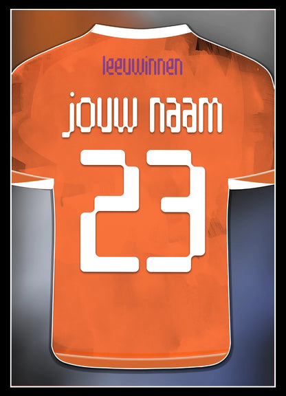 Oranje Leeuwinnen ingelijste poster