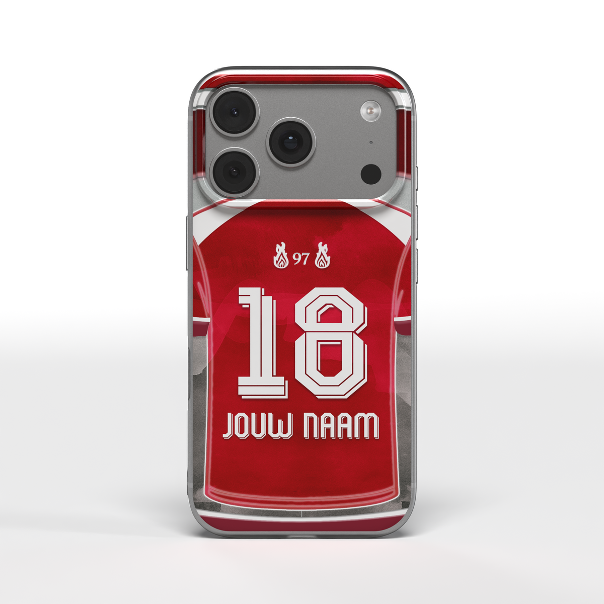 Liverpool FC Telefoonhoesje Gepersonaliseerd Voetbal Cadeau