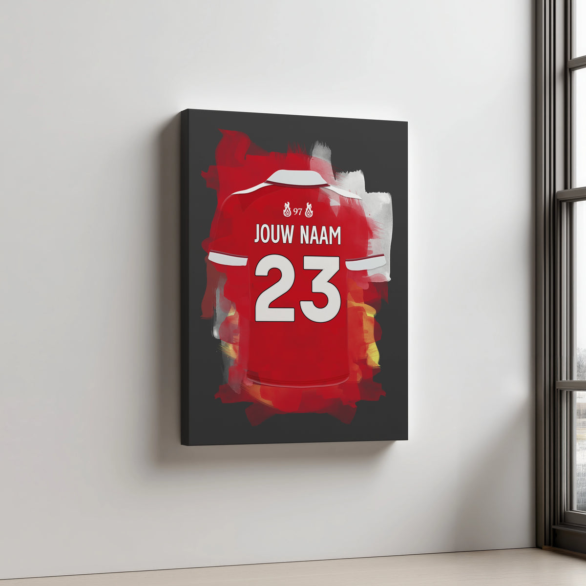 Liverpool FC Voetbal Aluminium Dibond Wanddecoratie Mancave 