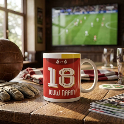 Liverpool Mok Gepersonaliseerd Voetbal Cadeau Bestellen