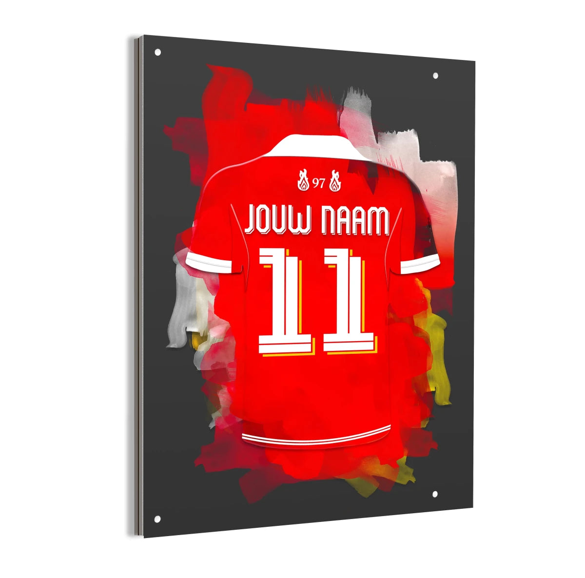 Liverpool FC Aluminium Dibond Voetbal Mancave