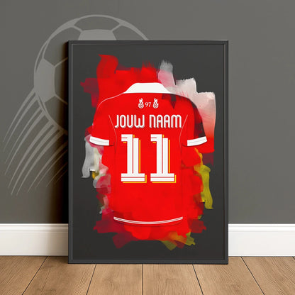 Liverpool FC Poster Met Naam Jongenskamer 