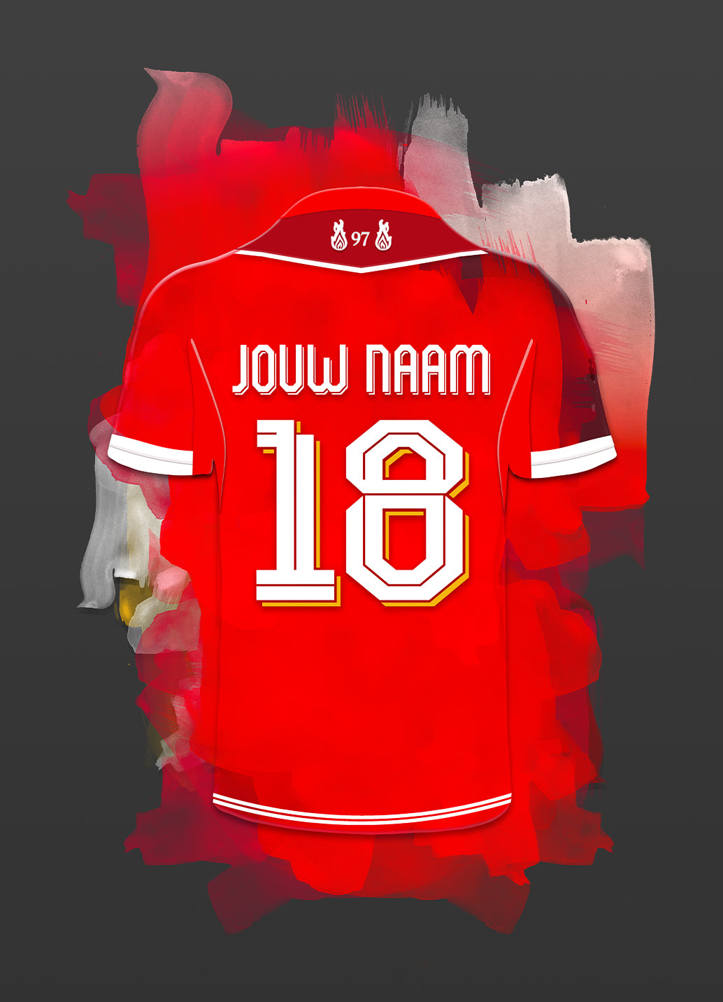 Liverpool FC poster met naam kopen