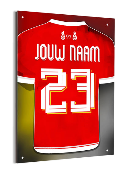 Liverpool FC aluminium dibond