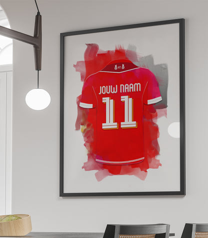 Liverpool FC poster met naam kopen