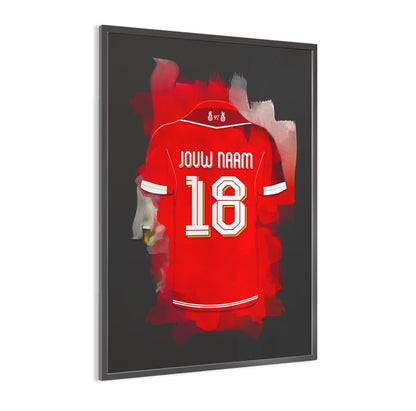 Liverpool FC ingelijste poster kopen