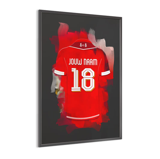 Liverpool FC ingelijste poster kopen