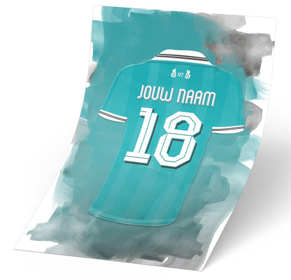 Liverpool FC wanddecoratie - Liverpool FC shirt 2025-2026 poster - Losse poster - Liverpool FC voetbal fan kado