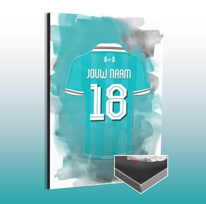 Liverpool FC wanddecoratie - Liverpool FC shirt 2025-2026 poster - Canvas poster - Liverpool FC voetbal fan kado