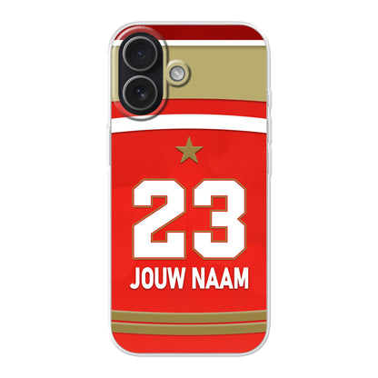 Standard Luik - Standard de Liege telefoonhoesje - Apple iPhone - Voetbal fan kado