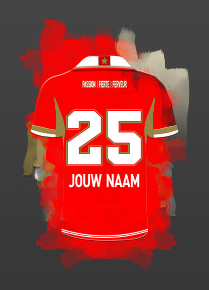 Standard Luik poster met naam kopen