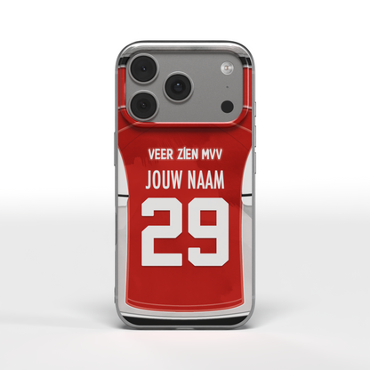 MVV Maastricht Telefoonhoesje Gepersonaliseerd Voetbal Cadeau
