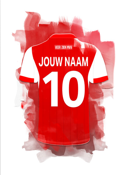 MVV poster met naam bestellen