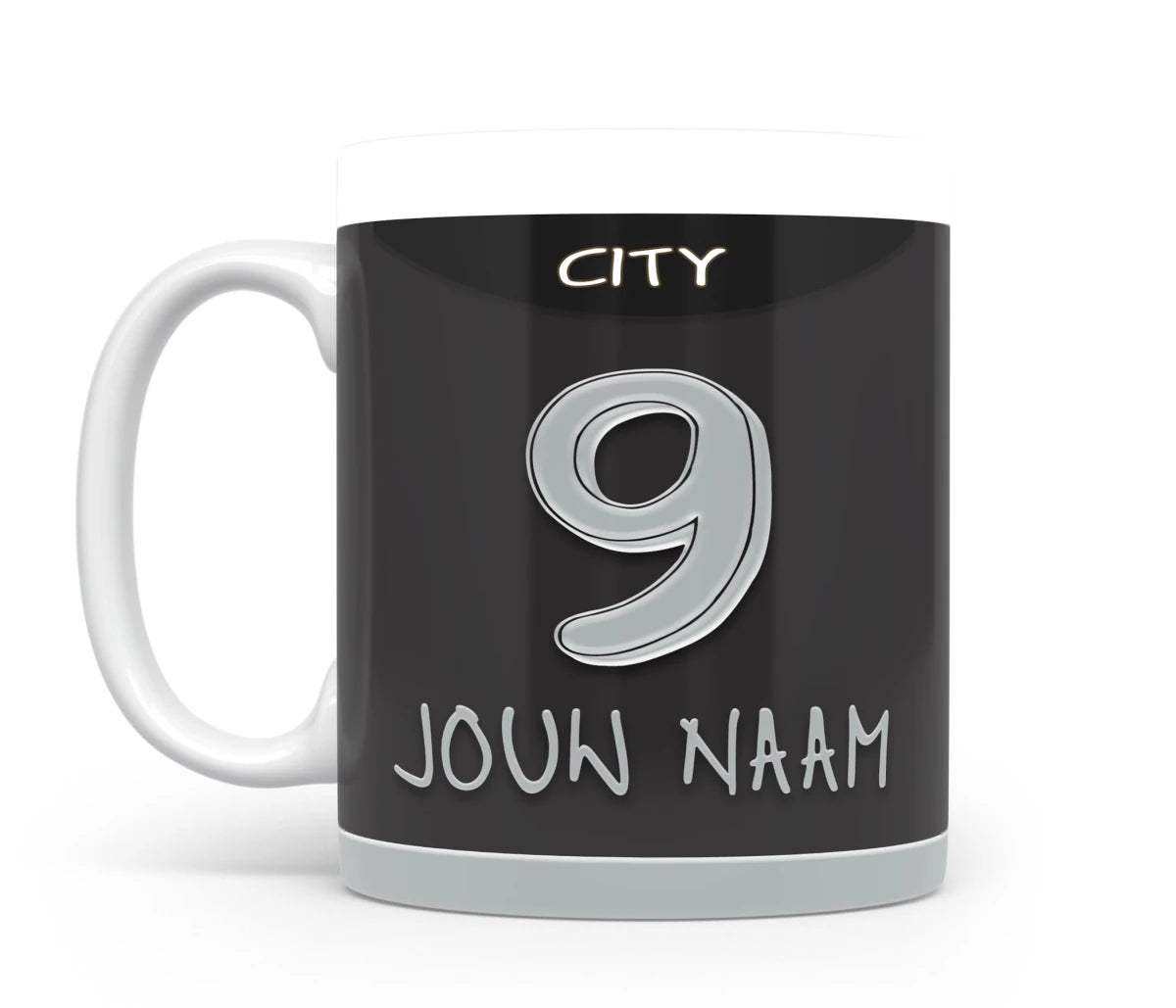 Man City Koffie Mok Met Personalisatie Verjaardag Cadeau