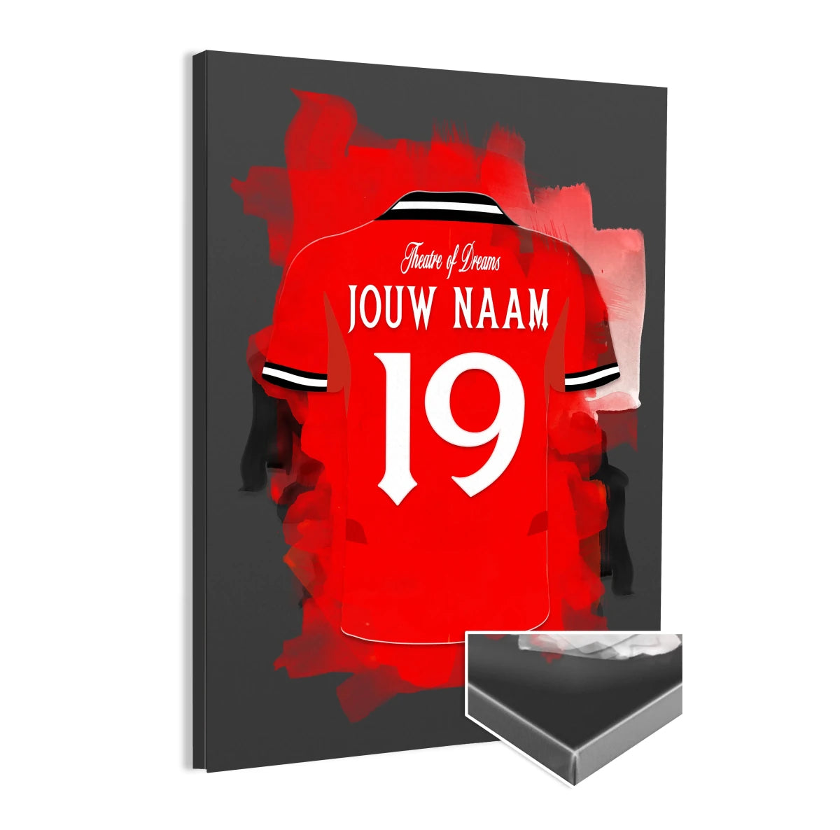 Manchester United Canvas Wanddecroatie Cadeau