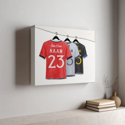 Manchester United Canvas Poster Jongenskamer Voetbal Cadeau