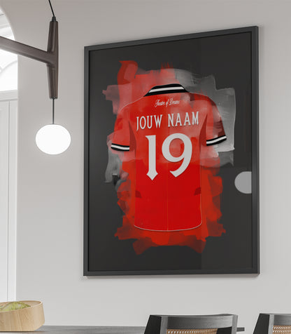 Manchester United poster met naam kopen