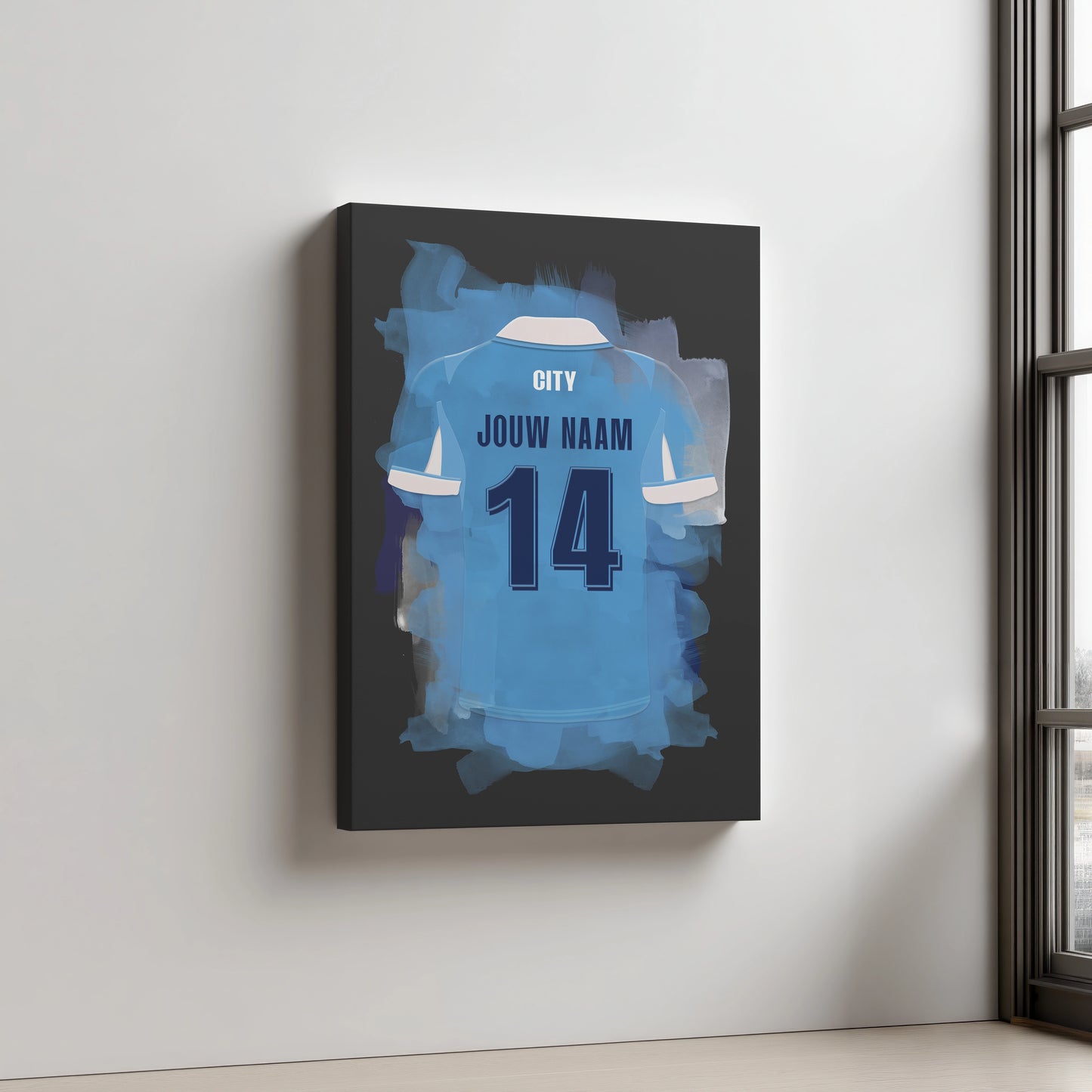 Manchester City Voetbal Aluminium Dibond Mancave Kopen