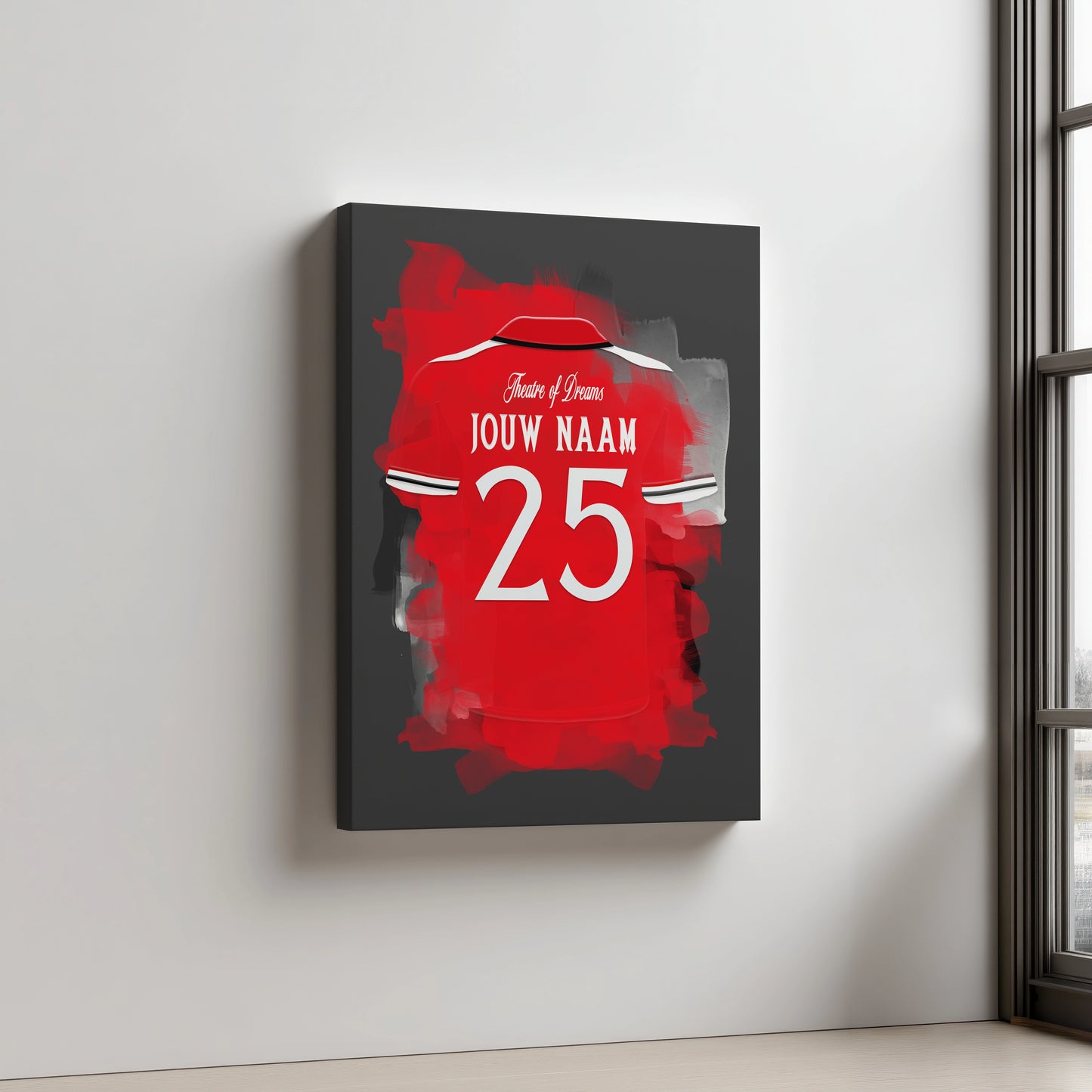 Manchester United Aluminium Dibond Mancave Voetbal Cadeau Man